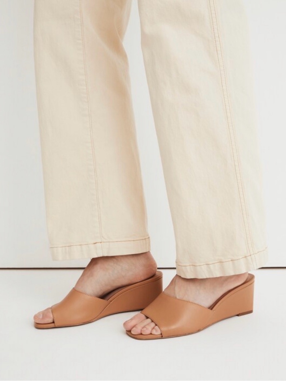 Madewell The Pearl Wedge Mule